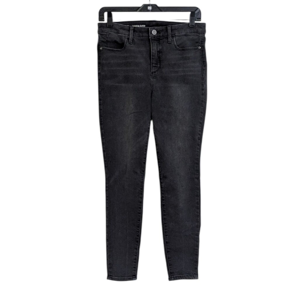 Talbots Flawless High Rise Ankle Jegging Jeans - Charcoal - Size 6P / 6 Petite